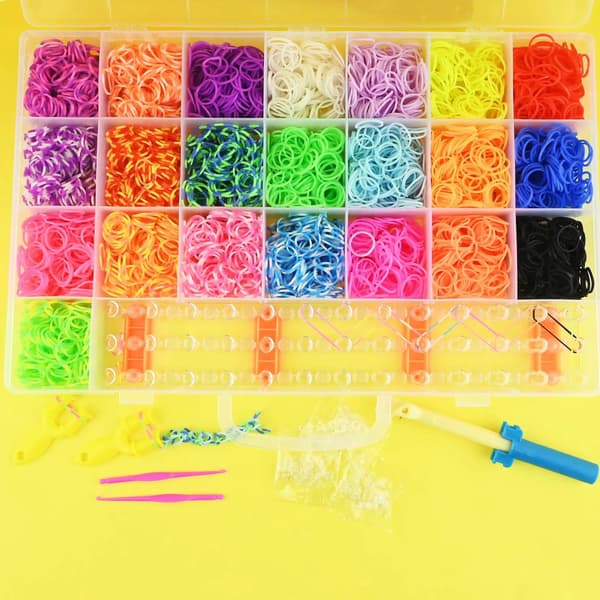 Loom Bands Sæt 4200 Dele - Robetoy