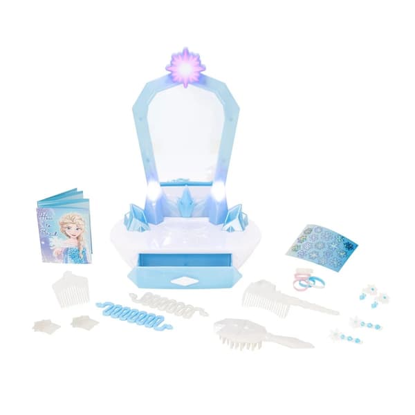 Frozen Elsas Ice and Magic Vanity