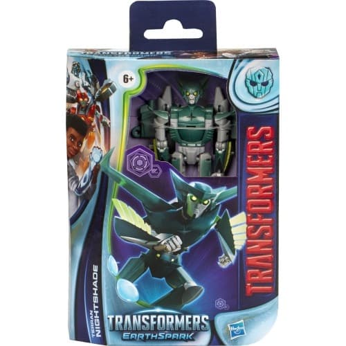 Transformers Earthspark  Figur 13 cm Nightshade