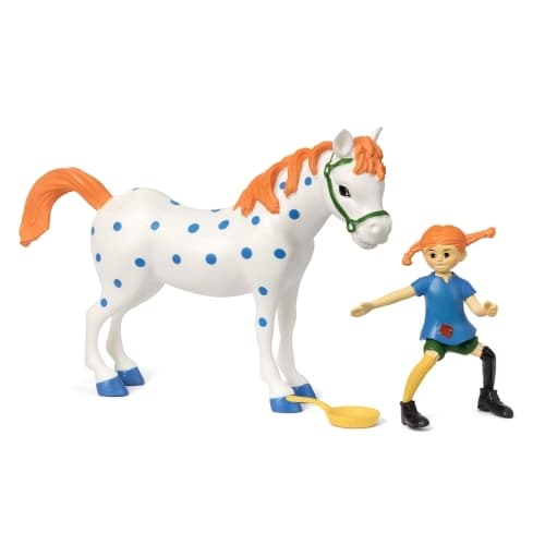 Pippi & Lille Gubben Figur Sæt