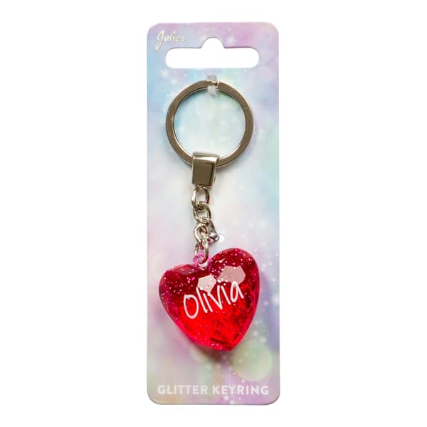 Avaimenperä Glitter Heart Olivia