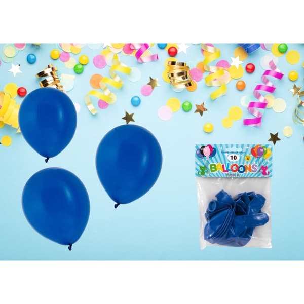 Ilmapallot 30 cm Royal Blue 10 kpl