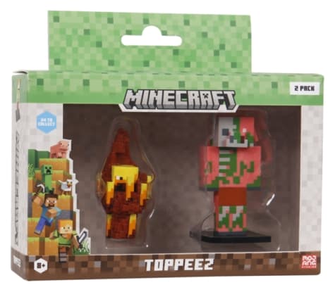 Minecraft 3D Figur 2-pak, 1 stk