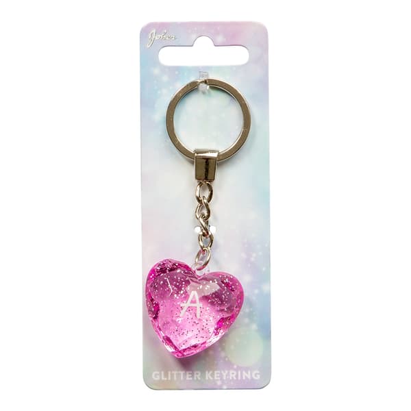 Avaimenperä Glitter Heart A