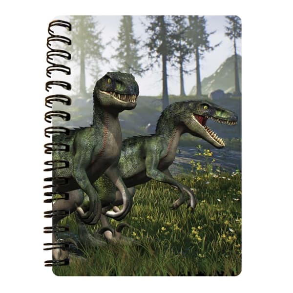 Prime 3D Notesbog Velociraptorer