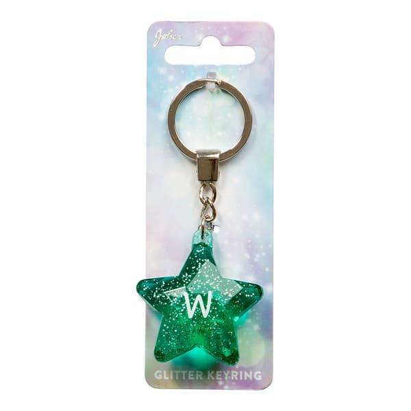Avaimenperä Glitter Star W