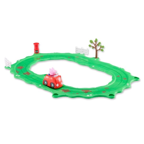 Greta Gris Whizz Around Peppa Red Car Set