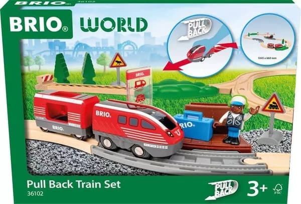 Brio Pull Back Tog Sæt