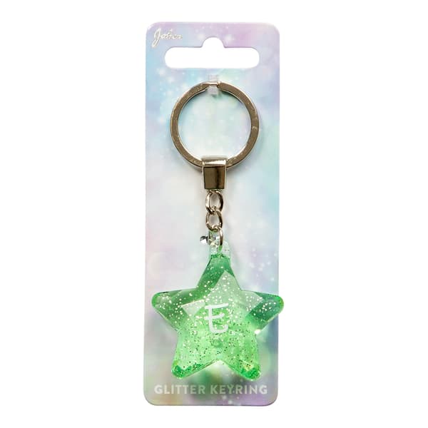 Avaimenperä Glitter Star E