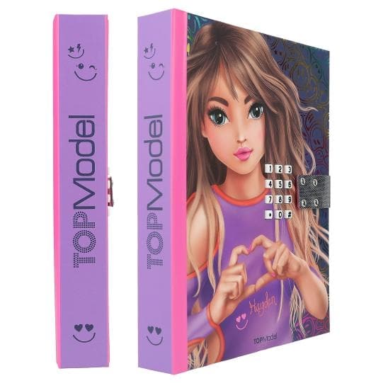 TOPModel Dagbog med Kode & Musik NIGHT LIGHT