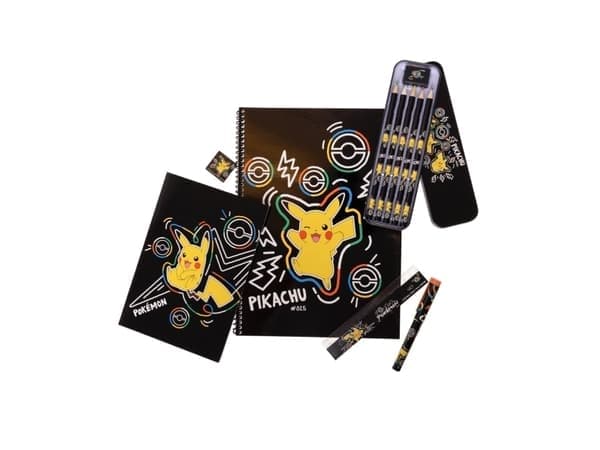 Pokémon Neon Sæt med æske og notesbog