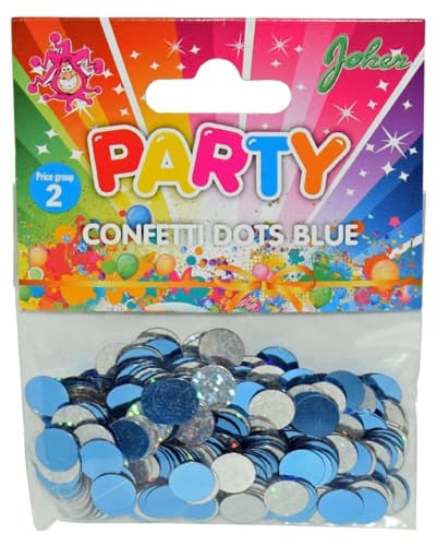 Confetti Dots Sininen