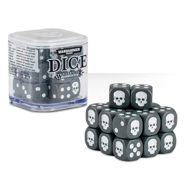 Warhammer 40k Citadel 12mm Dice Set