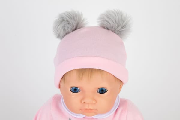 Tiny Treasures Doll, Pink Pom Pom