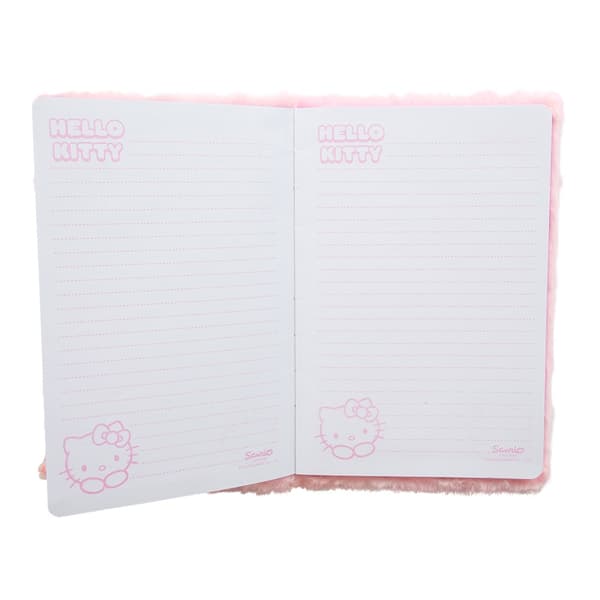 Fluffy Notebook Hello Kitty