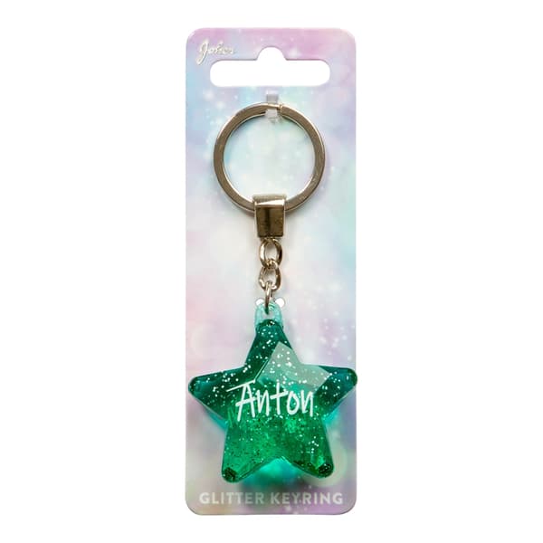 Avaimenperä Glitter Star Anton