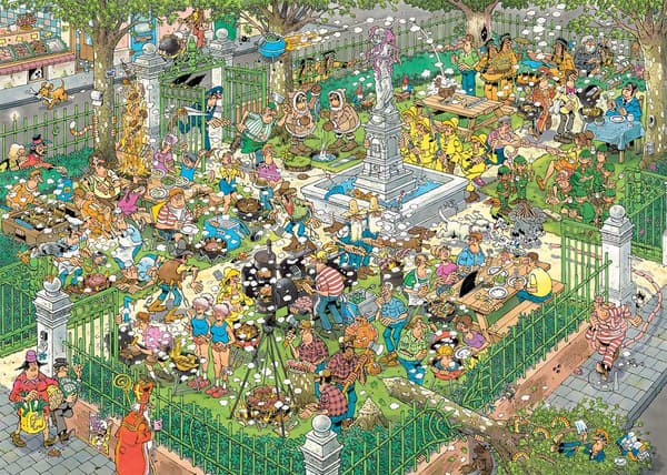 Jan van Haasteren - BBQ Party! 1000 bitar
