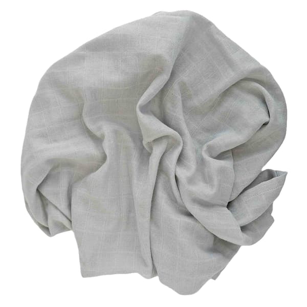 Muslinfilt silver grey GOTS - Babynord