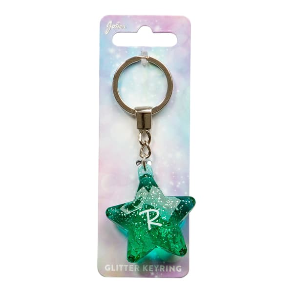 Avaimenperä Glitter Star R
