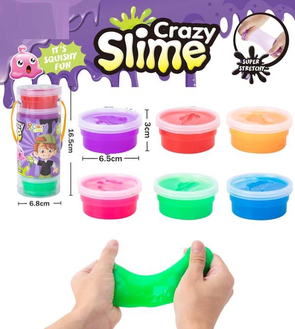 Slime 6-pack 60ml/kpl - Alrico