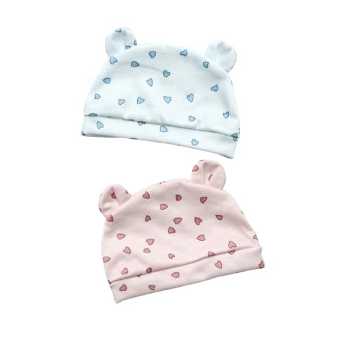 Skrållan Mössa 41-46 cm, 2-pack