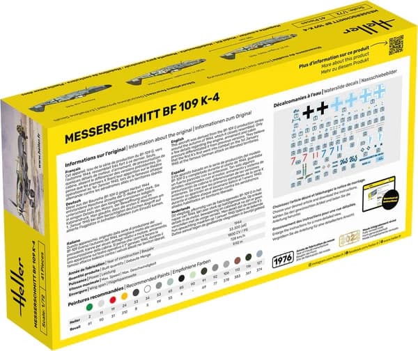 Starter Kit Messerschmitt Bf 109 K-4 1:72
