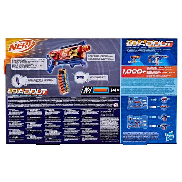 Nerf Loadout Shadowspeed Recon -ase