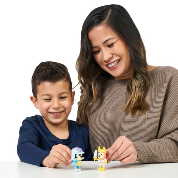 Bluey Figur Surprise Blaster Suit, 2-pack
