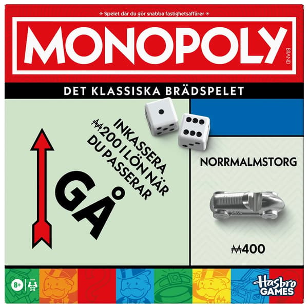 Monopolspil Classic (SE) – Hasbro