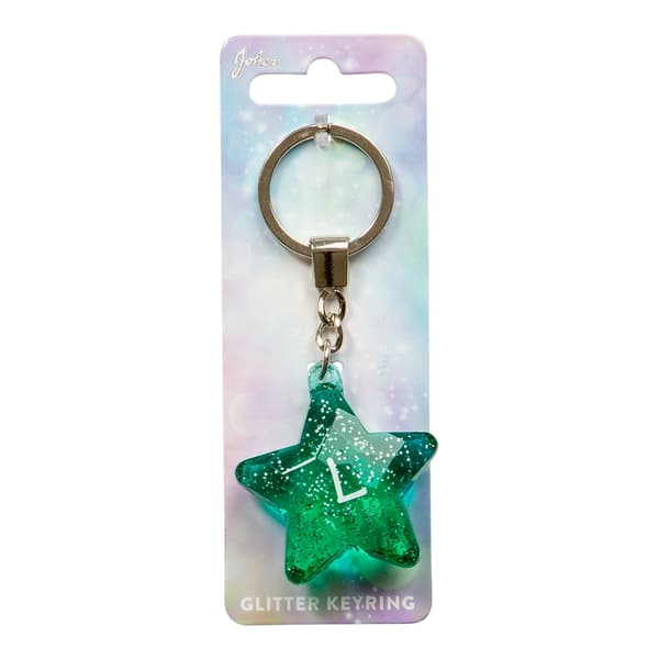 Avaimenperä Glitter Star L