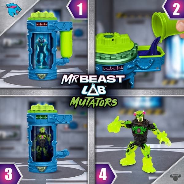 Mr. Beast Lab Mutators Mutation Chamber, Rock Panther