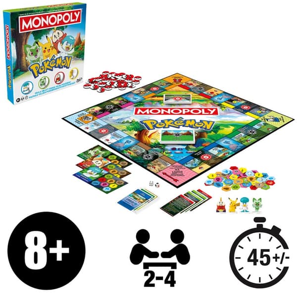 Monopoly Pokémon (SE/FI) – Hasbro
