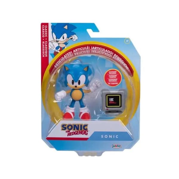 Sonic Figur med tilbehør Sonic, 10,5 cm