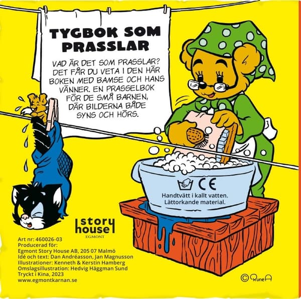 Rapiseva kirja Bamse - Kärnan