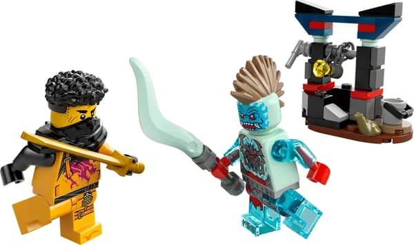 LEGO Ninjago 30700 Arins kamp mod Dragonier