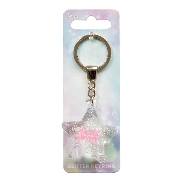 Avaimenperä Glitter Star Bff