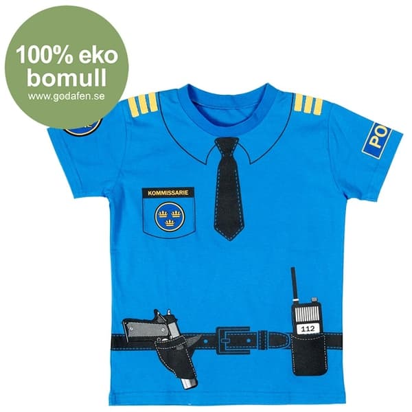 Politi T-shirt - Den Gode Fe
