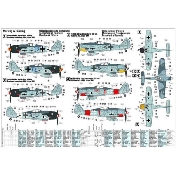 Fw-190 A8/R8 Sturmbock, 1:72