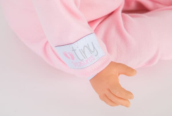 Tiny Treasures Doll, Pink Pom Pom