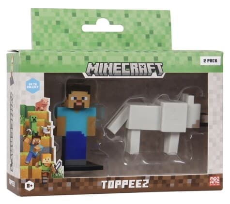 Minecraft 3D Figur 2 pack, 1 st