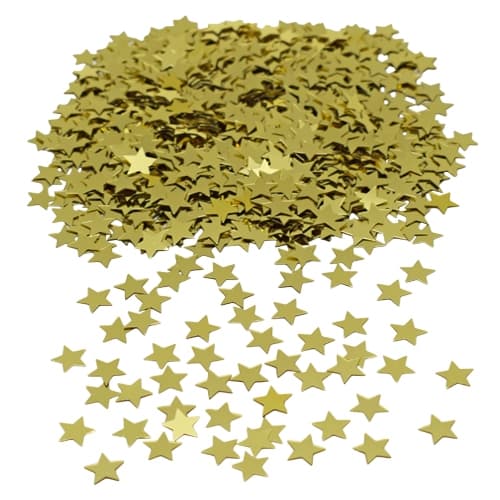 Confetti Stars Gold