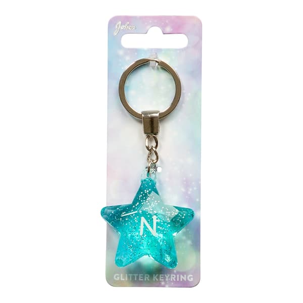 Avaimenperä Glitter Star N