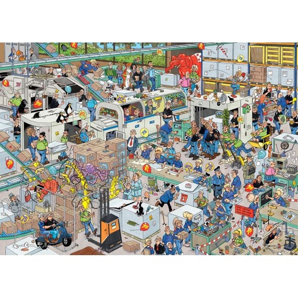 Jan van Haasteren - Puzzle Works, 1000 bitar