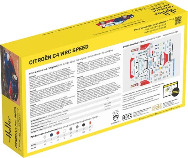 Starter Kit Citroën C4 WRC Speed 1:43