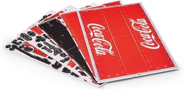 Pussel 3D  Coca-Cola Lastbil med Led