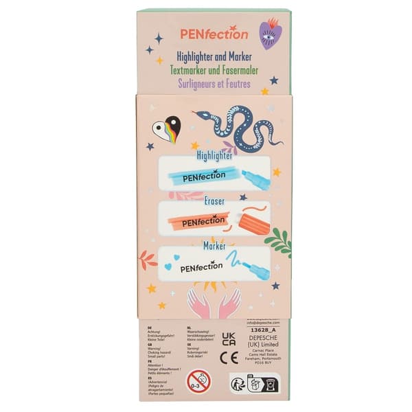PENfection Highlighter- & Märkpennor 6-Pack