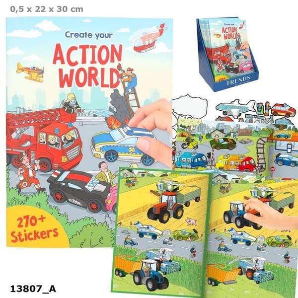 Create your Action World Askartelukirja