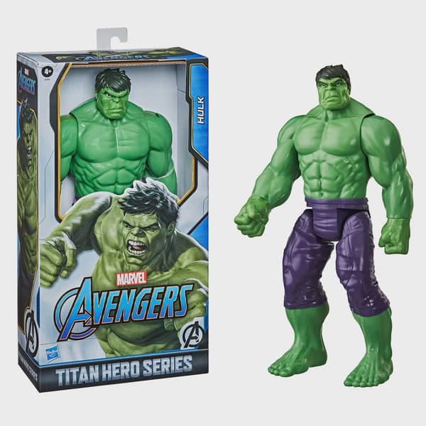 Marvel Titan Hero Hulk Deluxe Figur