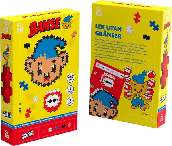 Plus-Plus Bamse & Dunderhonung 400 stk