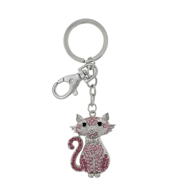 Nøglering/Taskevedhæng Kat